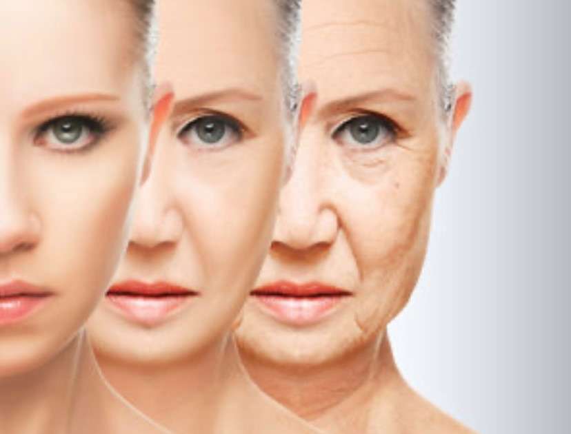 Ageing face